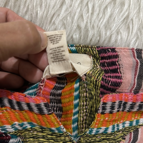 Peek kids boho multi colored top size small - Picture 7 of 7